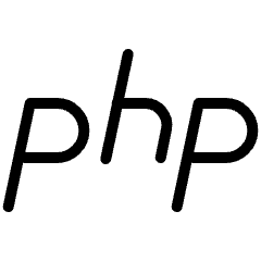 PHP Logo Icon from Ultimate Light Set