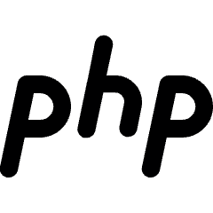 PHP Logo Icon from Ultimate Bold Set
