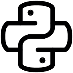 Python Logo Icon from Ultimate Regular Set