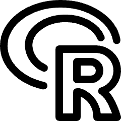 R Logo Icon from Ultimate Regular Set