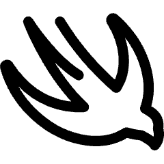 Swift Logo 1 Icon from Ultimate Regular Set