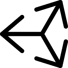 Unity Logo Icon from Ultimate Regular Set