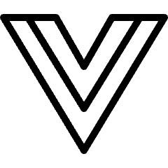 Vue Logo Icon from Ultimate Light Set