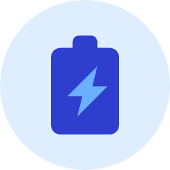 Battery Charging Icon from Kameleon Duo Set