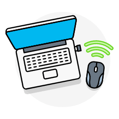 Notebook Illustration from UX Colors Set