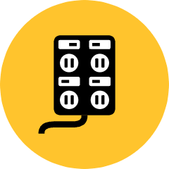 Plug Socket Icon from Kameleon Pop Set