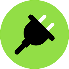 Plug Icon from Kameleon Pop Set