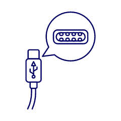 Usb Cable Illustration from UX Line Set