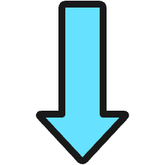 Diagram Arrow Down Icon from Ultimate Colors Set