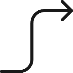 Diagram Curve Up 1 Icon from Ultimate Colors Set
