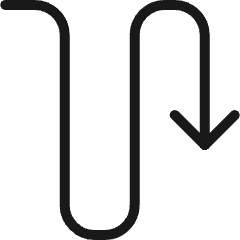 Diagram Wave Down Icon from Ultimate Colors Set