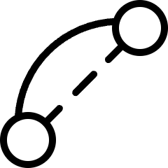 Curve Icon from Ultimate Light Set