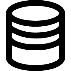 Database Icon from Ultimate Bold Set