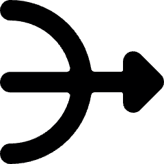 Diagram Arrow Bow Icon from Ultimate Bold Set