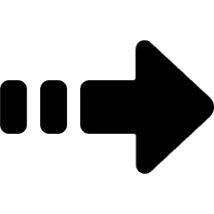 Diagram Arrow Dash Right Icon from Ultimate Bold Set