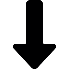 Diagram Arrow Down Icon from Ultimate Bold Set