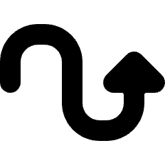 Diagram Curve Rise Icon from Ultimate Bold Set