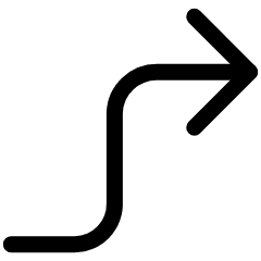 Diagram Curve Up 1 Large Head Icon from Ultimate Regular Set