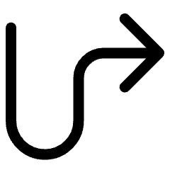 Diagram Curve Up Large Head Icon from Ultimate Regular Set
