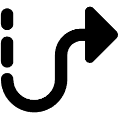 Diagram Curvy Large Head Icon from Ultimate Bold Set