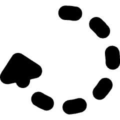 Diagram Dash Circle Icon from Ultimate Bold Set