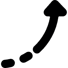 Diagram Fast Up Icon from Ultimate Bold Set