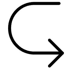 Diagram Up Then Down Large Head Icon from Ultimate Light Set