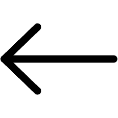 Direction Left Icon from Ultimate Regular Set