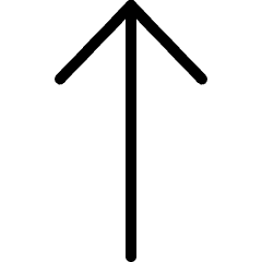 Direction Up Icon from Ultimate Light Set