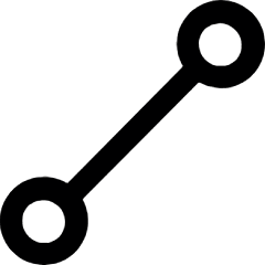 Line 2 Icon from Ultimate Bold Set