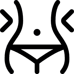 Diet Waist 1 Icon from Ultimate Regular Set