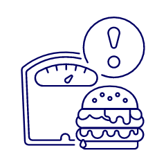 Warning Weight Illustration from UX Line Set