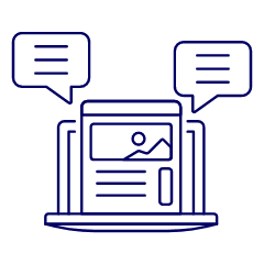 App Content Illustration from UX Line Set