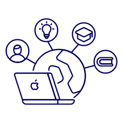 Global Content Illustration from UX Line Set