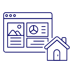 Homepage Ui Illustration from UX Line Set
