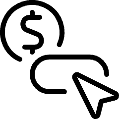 Clickjacking Financial Icon from Ultimate Light Set