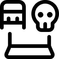 Cyberterrorism Bus Icon from Ultimate Regular Set