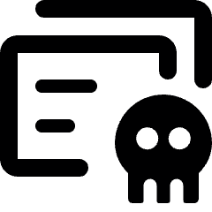 Eavesdrop Script Icon from Ultimate Bold Set