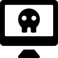 Hacker Computer Icon from Ultimate Bold Set