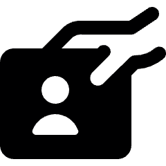 Identity Stolen Id Card 1 Icon from Ultimate Bold Set