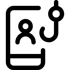 Identity Stolen Phone Icon from Ultimate Regular Set