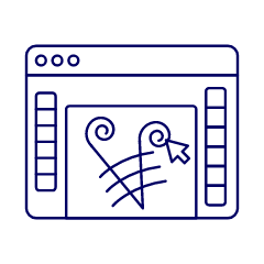App Ui Workspace 2 Illustration from UX Line Set