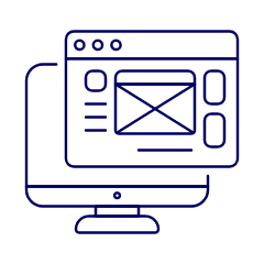 Layout Design 2 Illustration from UX Line Set