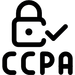 Ccpa Lock Protection Check Icon from Ultimate Regular Set