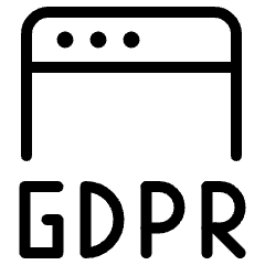Coding Apps Website Gdpr Browser Icon from Ultimate Light Set