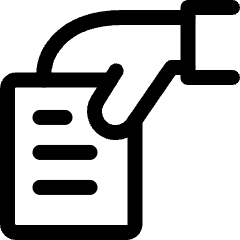 Digital Policies Data Breach Icon from Ultimate Regular Set