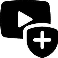 Digital Policies Media Protection 2 Icon from Ultimate Bold Set