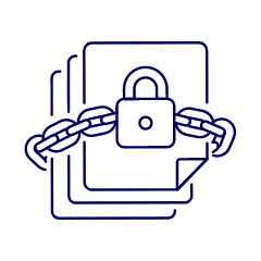 Encrypted Data Illustration from UX Line Set