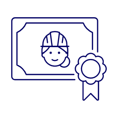 Diploma Engineer 6 Illustration from UX Line Set