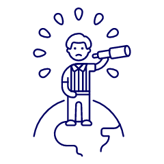Lost In World 1 Illustration from UX Line Set